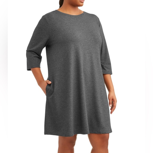 Comfy plus size dress 1X - Picture 4 of 7